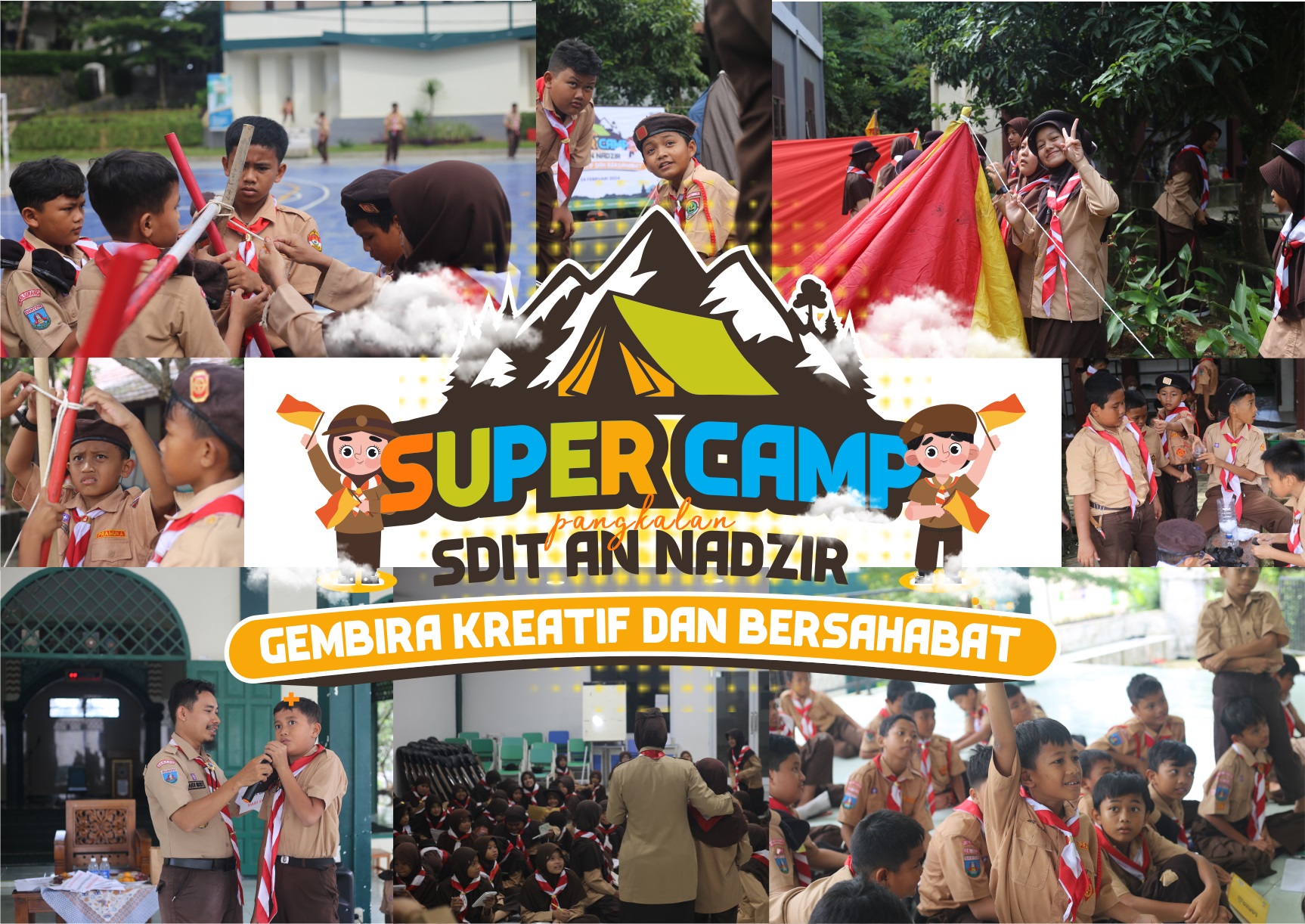 Kegitan Super Camp SD IT An Nadzir "Gembira Kreatif dan Bersahabat"